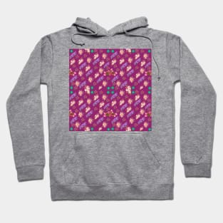 Blooming summer flowers Hoodie